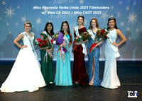 Miss PYL 2023 Titleholders w/ Miss CA 2022 team