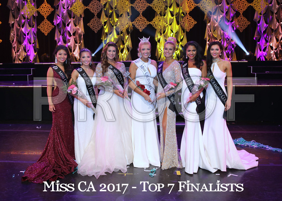 MISS CA Top 7 Finalists