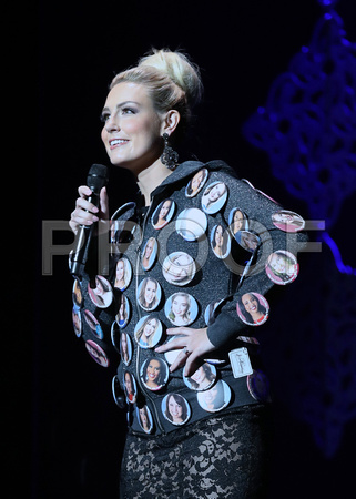 Bree Morse (Miss CA 2015) - Custom contestant button jacket