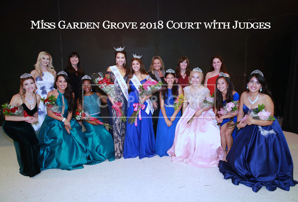 Judges & Miss GG 2018 - MISS & TEEN Courts