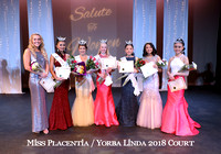Miss Placentia/Yorba Linda 2018 COURT