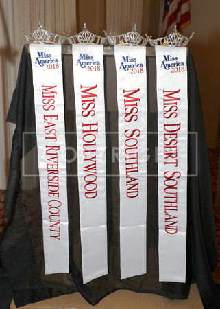 Titleholder crown and sashes