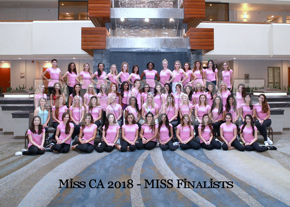 Miss CA 2018 - MISS Finalists
