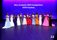 Miss Anaheim 2023 - TEEN Finalists