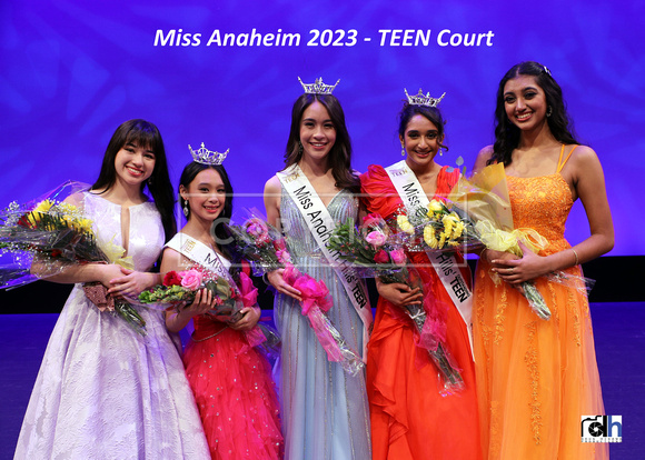 Miss Anaheim 2023 - TEEN Court