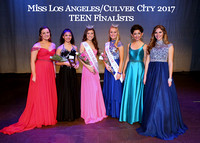 Miss LA/Culver City 2017 Teen Finalists