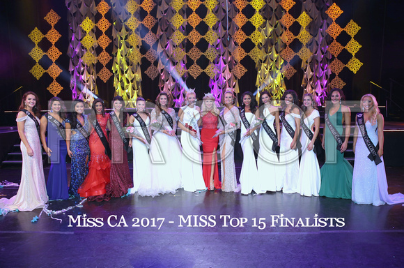Miss CA 2017 - Top 15 Finalists