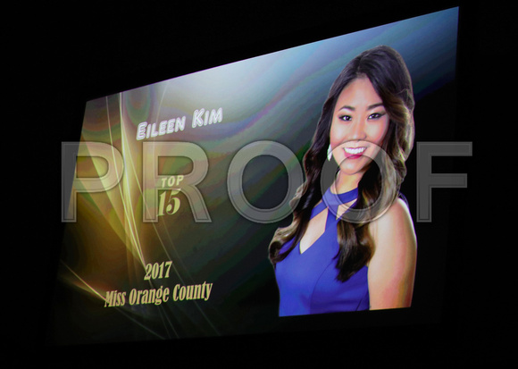 Top 7 - Eileen Kim (Miss Orange County 2017)