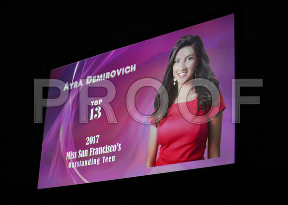 Top 5 - Ayra Demirovich (Miss San Francisco OT 2017)