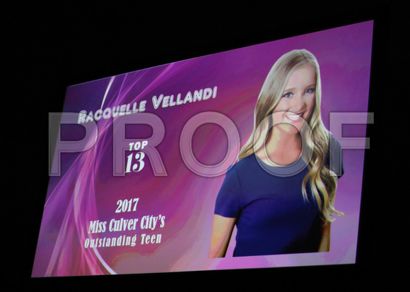 Top 13 - Racquelle Vellandi (Miss Culver City OT 2017)