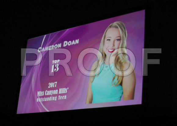 Top 5 - Cameron Doan (Miss Canyon Hills OT 2017)