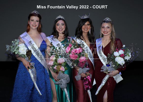 Miss Fountain Valley 2022 - COURT