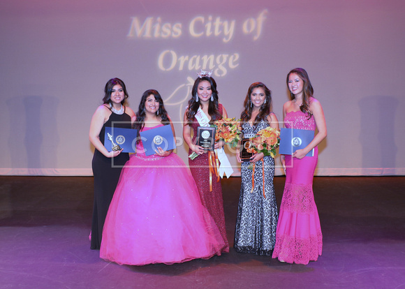 Miss City of Orange 2018 Finalists