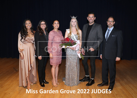 Miss Garden Grove 2022 JUDGES