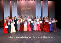 Miss Placentia/Yorba Linda 2018 FINALISTS