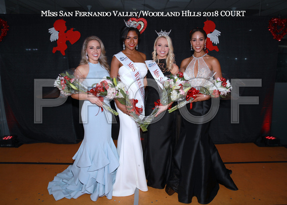 Miss SFV/WH 2018 COURT