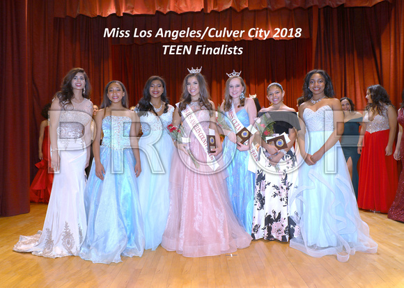 2018 Program TEEN Finalists