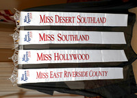 Titleholder crown and sashes