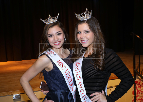 Jacqueline Pizza (Miss VCOT 2018), Kassidy Aslay (Miss LAOT 2018)
