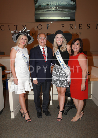 20180625 - Miss CA 2018 - City of Fresno Grand Arrival