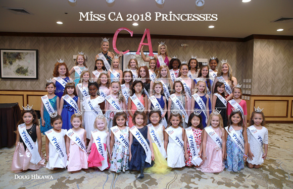 2018 Miss CA Princesses