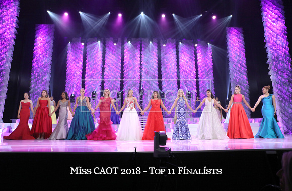 Miss CAOT 2018 = Top 11 finalists
