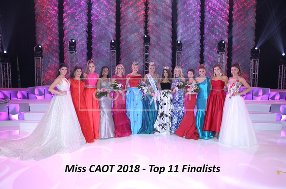 Miss CAOT 2018 = Top 11 finalists
