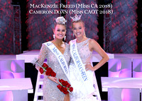 Miss CA 2018 Team: MacKenzie Freed & Cameron Doan