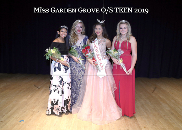 Miss Garden Grove - O/S TEEN Finalists