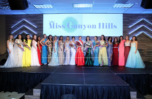 2019 Canyon Hill Finalists - MISS and TEEN