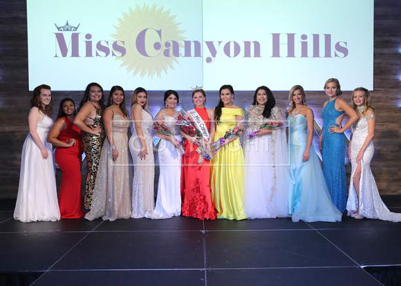 Miss Canyon Hills 2019 - MISS Finalists