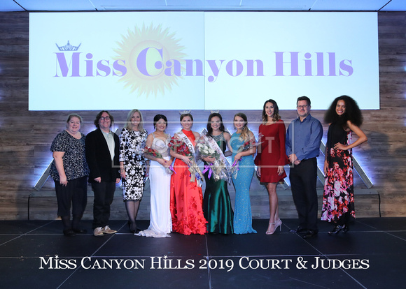 Judges & Miss Canyon Hills COURT