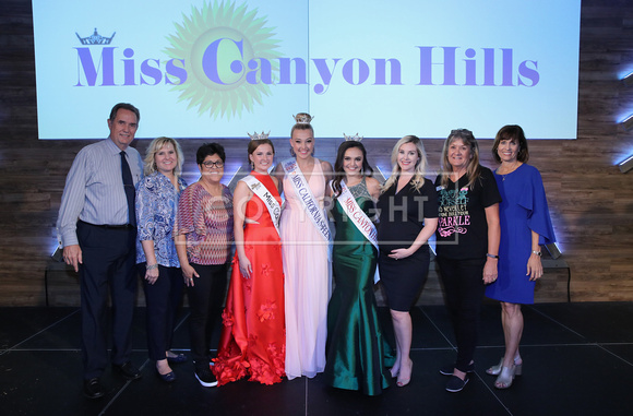 Miss Canyon Hills Team