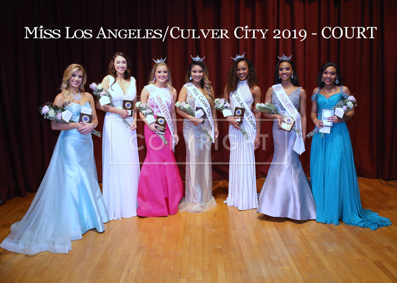 Miss LA/CC 2019 - Miss and OT COURT
