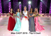 Miss CAOT 2019 - Top 5 Court