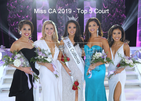 Miss CA 2019 - Top 5