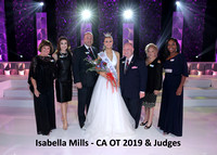 Isabella Mills with JUDGES