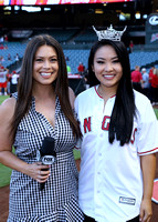 Alex  Curry (Fox Sports TV Host), Eileen Kim (Miss CA 2019)