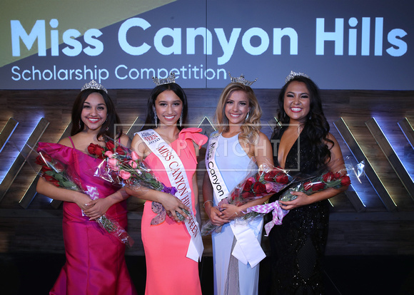 Miss Canyon Hills 2020 Court (Miss & OT)
