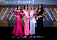 Miss Canyon Hills 2020 Court (Miss & OT)