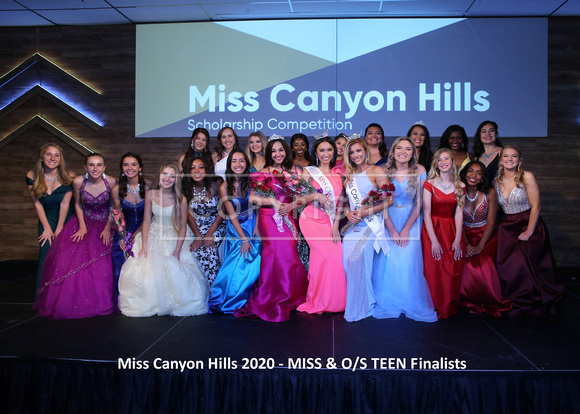 Miss Canyon Hills 2020 - MISS & OT Finalists