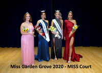 Miss Garden Grove 2020 - MISS Court