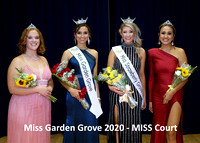 Miss Garden Grove 2020 - MISS Court