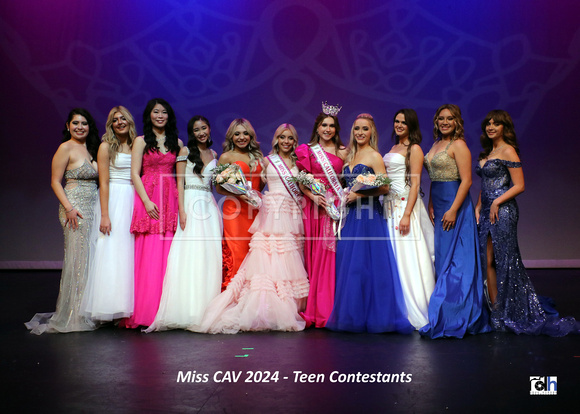 Miss CAV 2024 - TEEN FInalists
