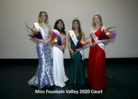 Miss Fountain Valley 2020 - COURT