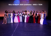 Miss Anaheim 2020 candidates - MISS & TEEN