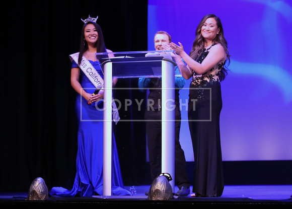 Eileen Kim (Miss CA 2019), Jeffrey Johns, Missy Mendoza