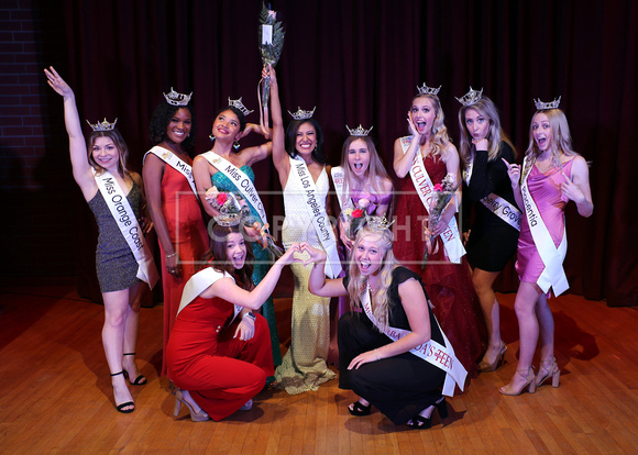 New Miss LA/CC with Visiting Titleholders