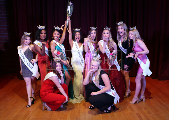 New Miss LA/CC with Visiting Titleholders