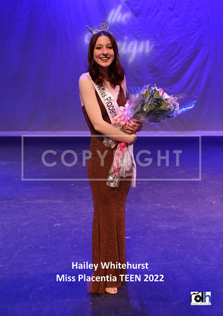 Hailey Whitehurst (Miss Placentia TEEN 2022)